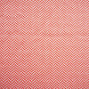 Fairtrade Bio Jacquard Fischgrät koralle (GOTS)