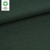 Fairtrade Jacquard Rippenmuster waldgrün