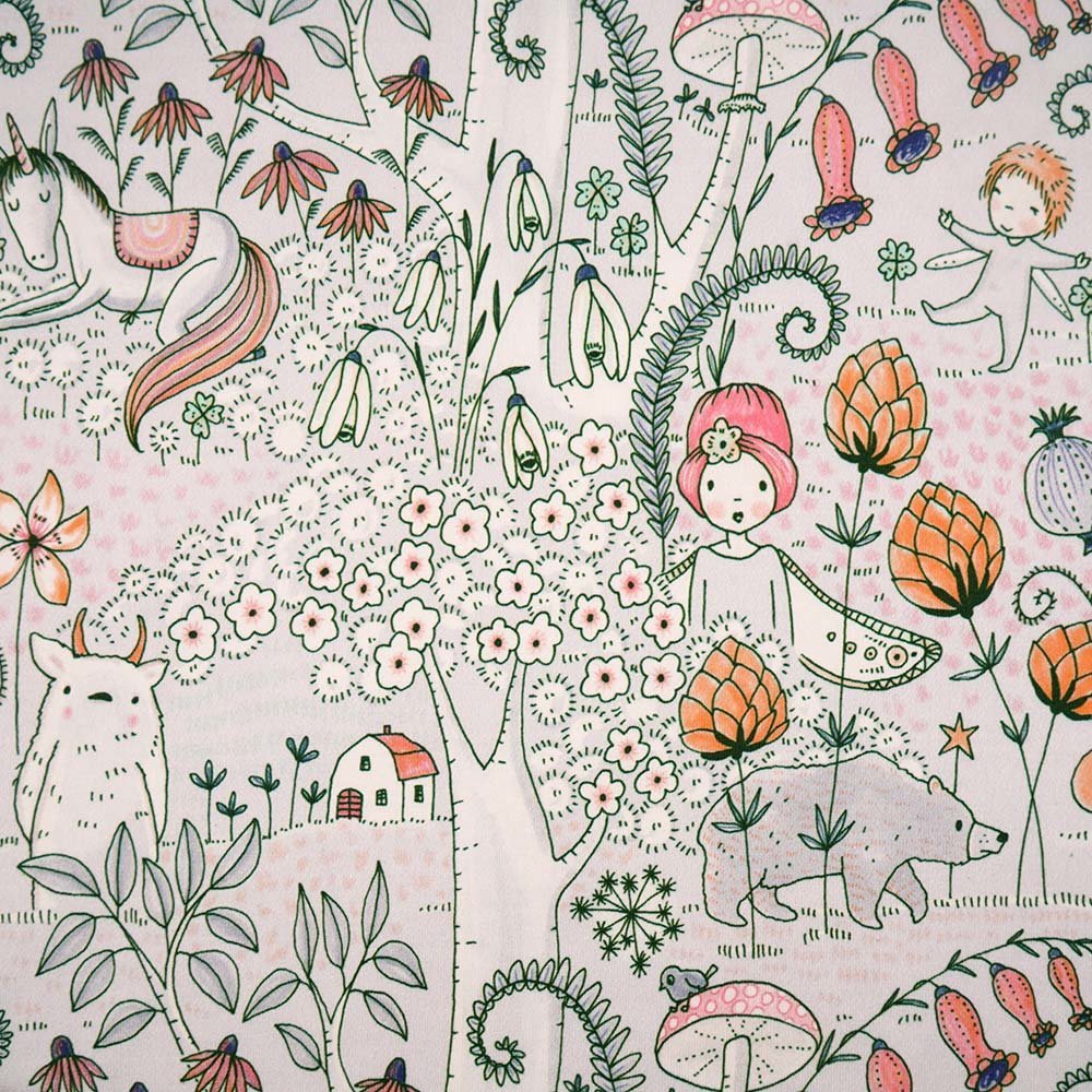 Fairtrade Biojersey Elfentraum (GOTS)