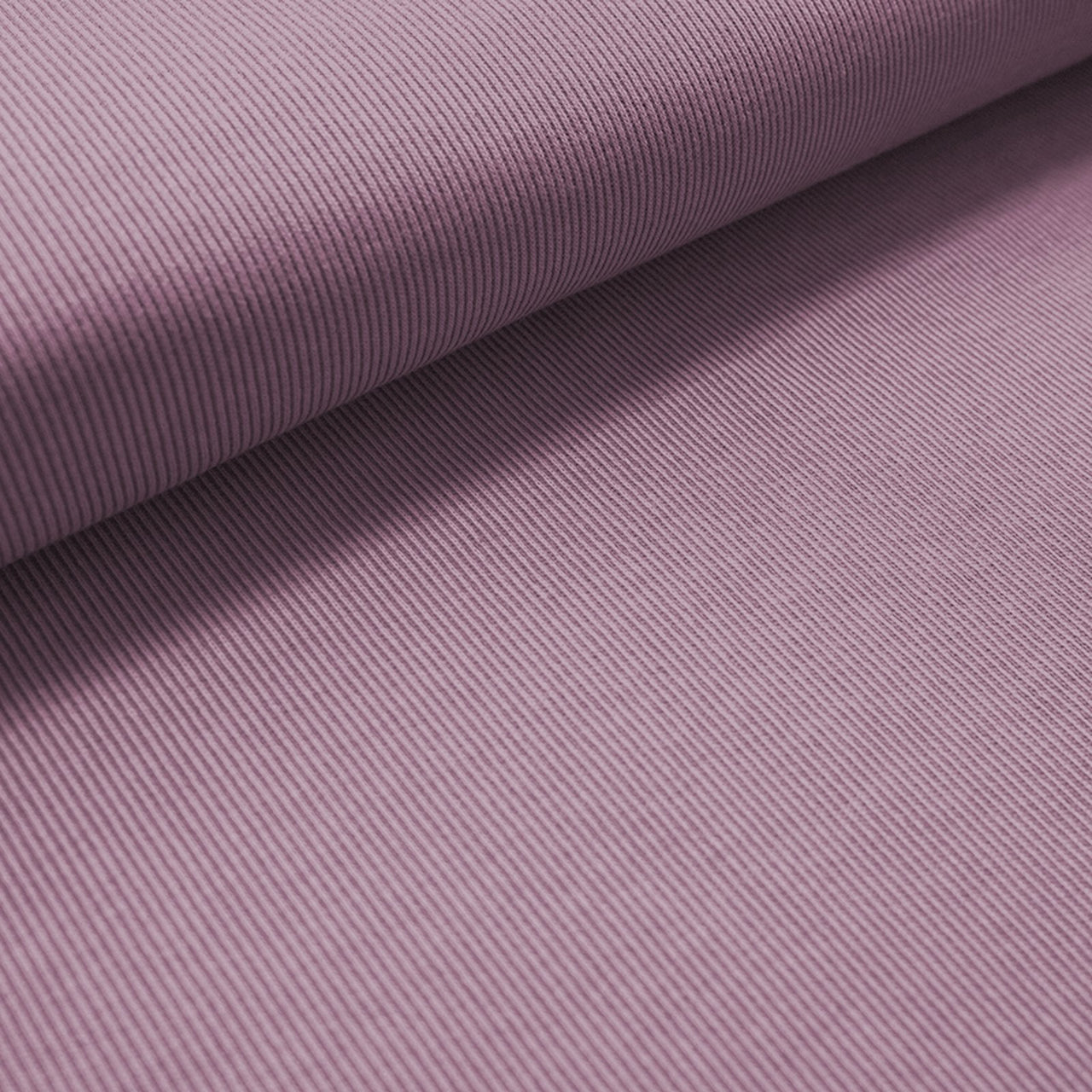Fairtrade Bio Jacquard Rippenmuster Woodrose (GOTS)