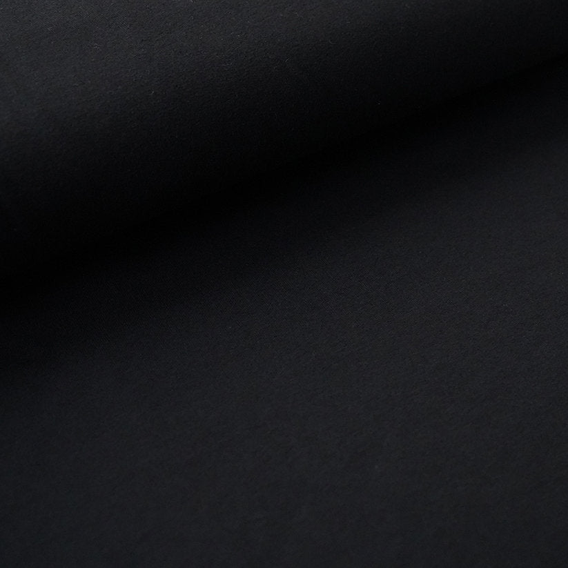 Fairtrade Bio Softsweat schwarz (GOTS)