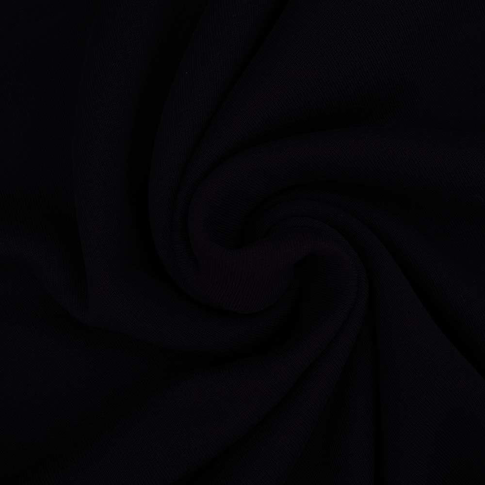 Fairtrade Bio Softsweat schwarz (GOTS)