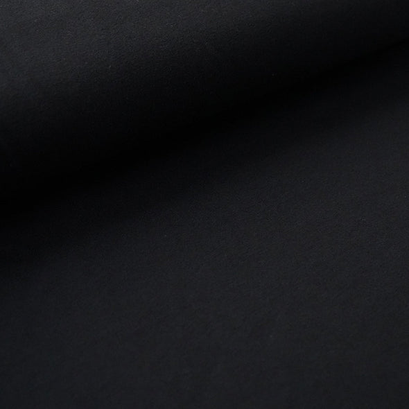 Fairtrade Bio Softsweat schwarz (GOTS)