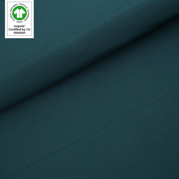 Smeraldo morbido per il sudore biologico Fairtrade (GOTS)