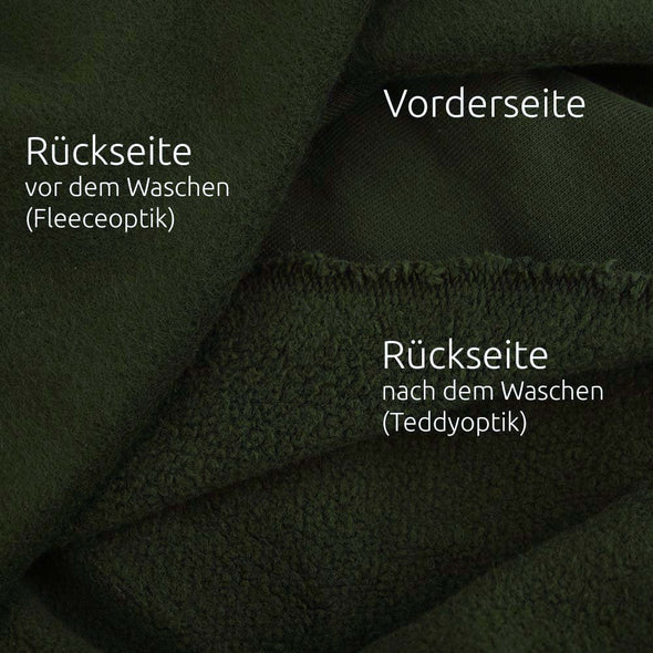 Fairtrade Bio Softsweat Waldgrün (GOTS)
