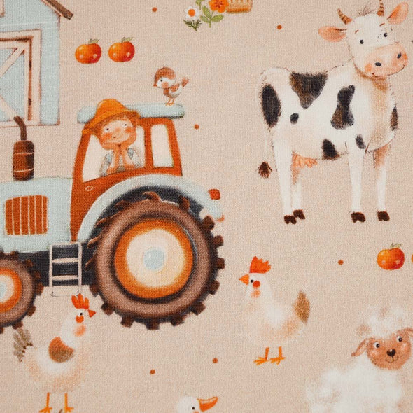 Fairtrade Biojersey Auf dem Land (GOTS)