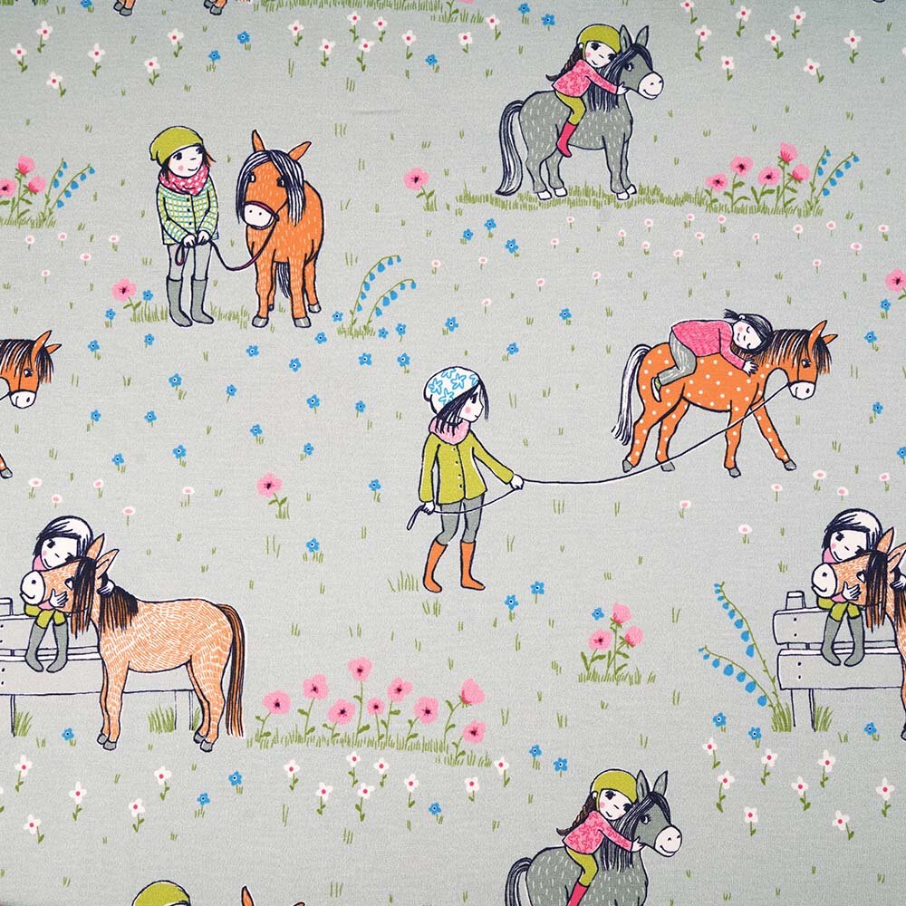 Fairtrade Biojersey Ponyliebe