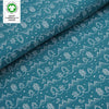 Fairtrade Biojersey Tannenwald blau