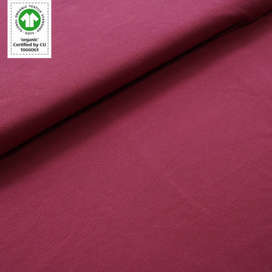 Fairtrade Biojersey Uni Caramell