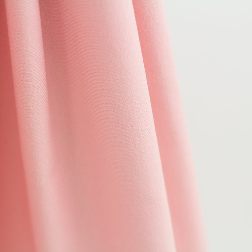 Fairtrade Biojersey uni peach rose (GOTS)