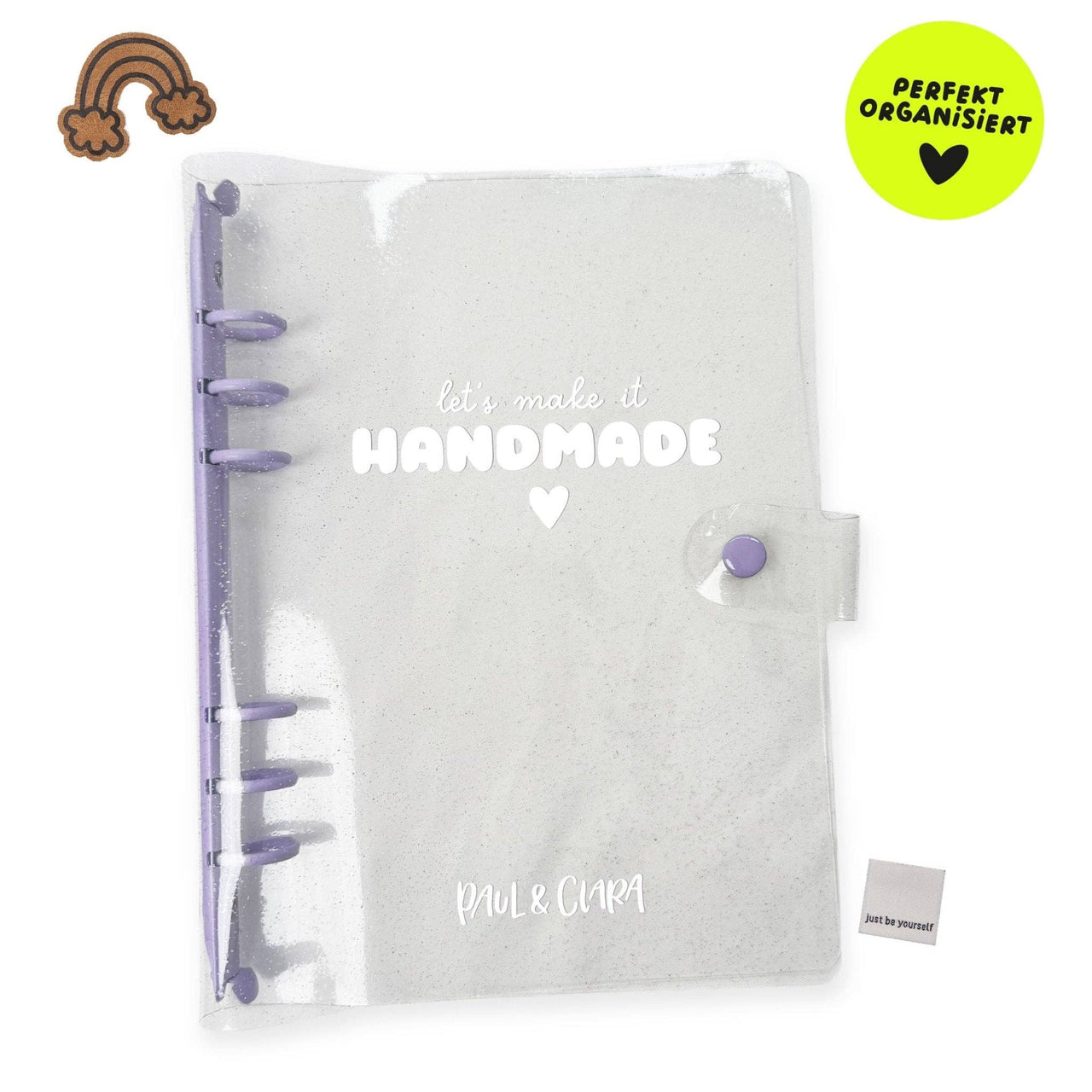 *Special Edition* Tüddelalbum - Lila Glitzer *A5*