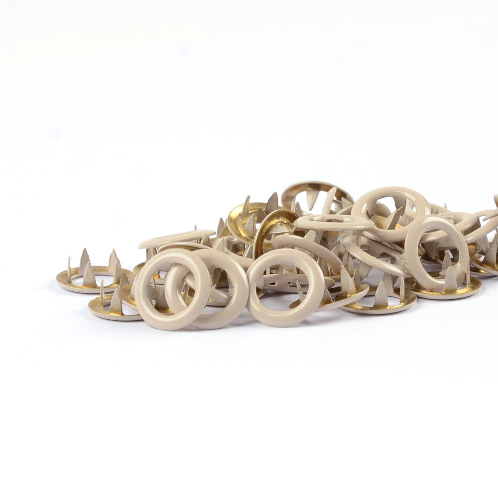 Bottoni automatici Jersey "sabbia/taupe chiaro" (11 mm)