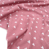 Fairtrade Bio Rib Jersey Hearts rose
