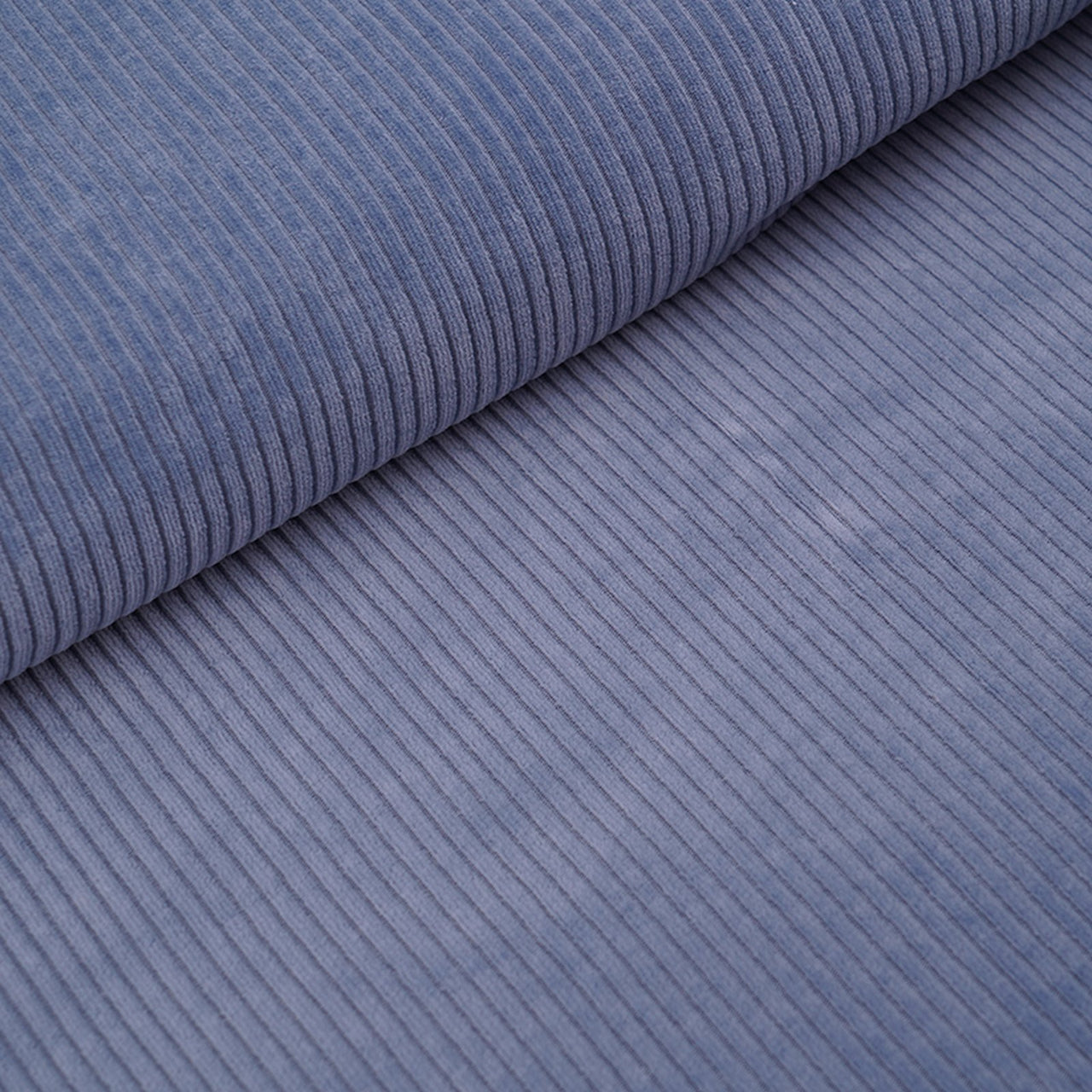 Pièce restante 48 cm - Cordnicky bio équitable lavé à la pierre (GOTS)