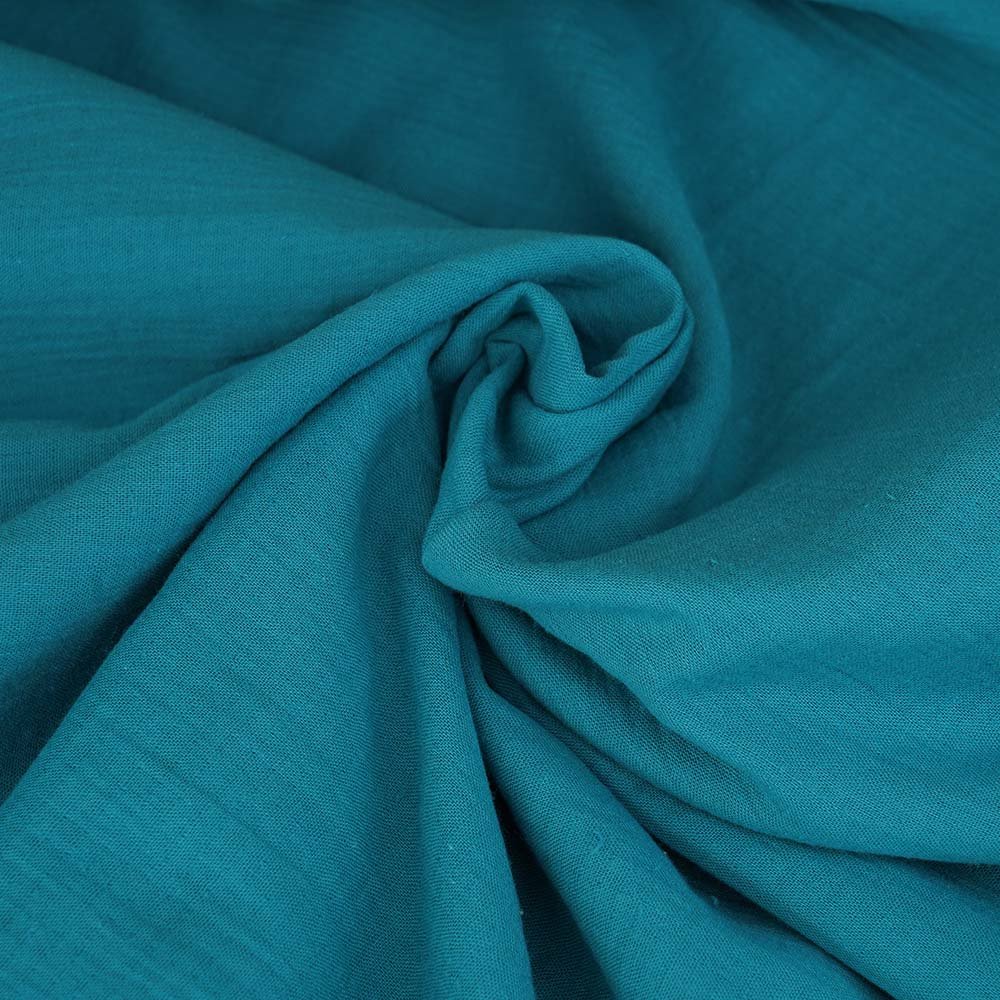 mousseline de coton biologique équitable Everglade (GOTS)