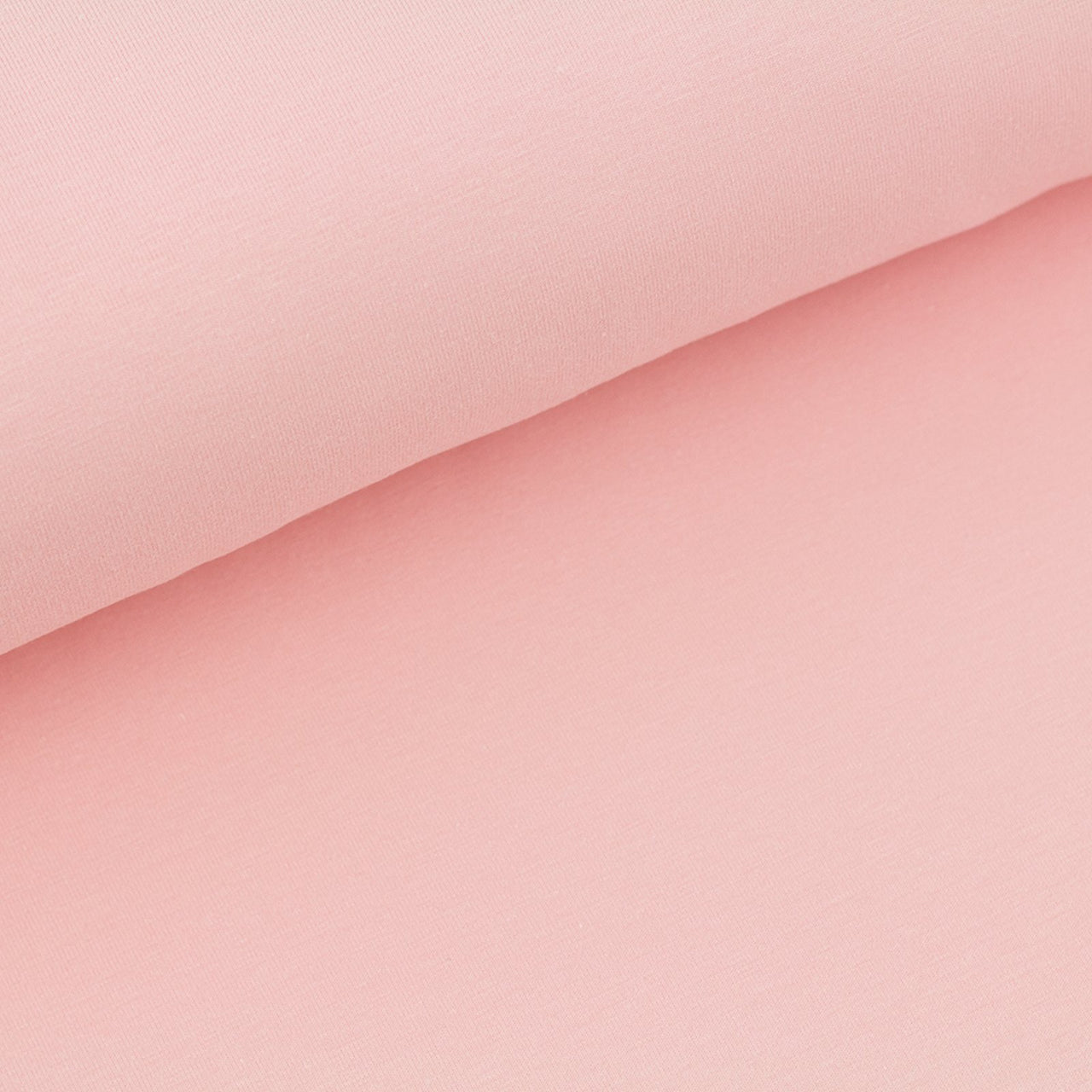 Fairtrade Bio French Terry uni Peach Rose (GOTS)