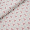 Bio Kuschel Jacquard Dreiecke Pastell