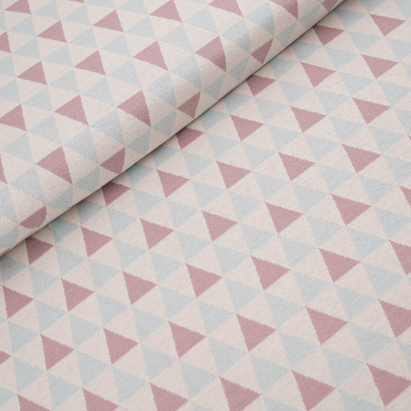 Fairtrade Bio Jacquard Dreiecke Pastell (GOTS)