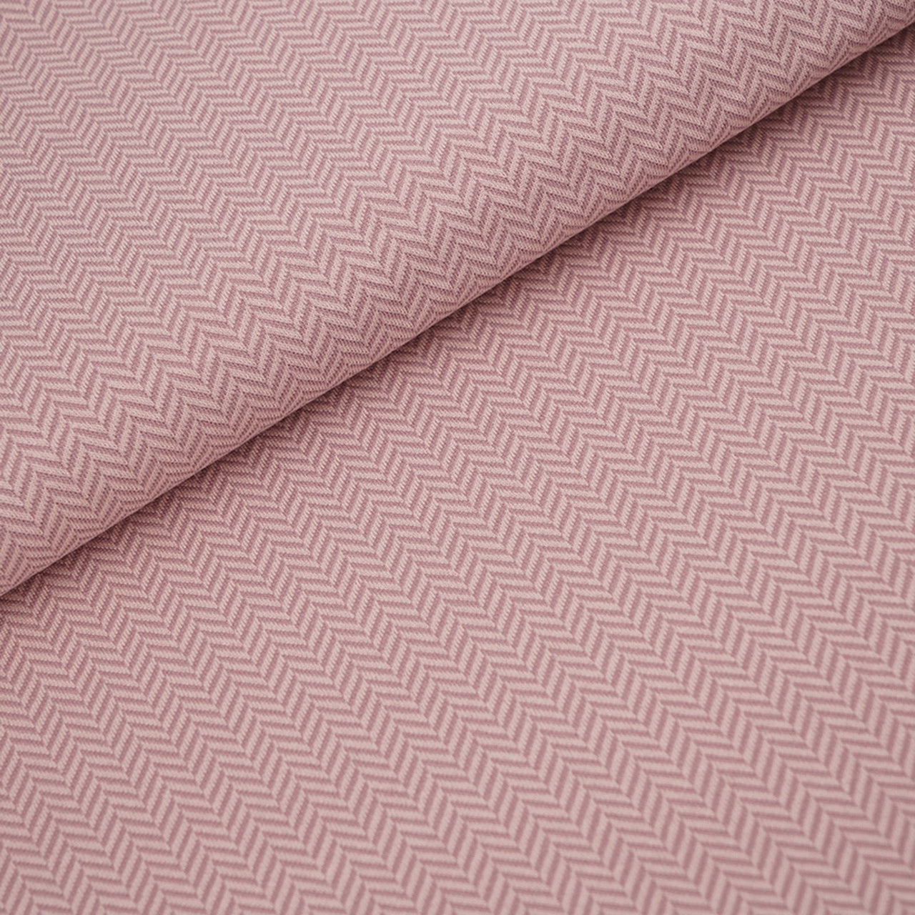 Fairtrade Bio Jacquard Fischgrät Woodrose (GOTS)