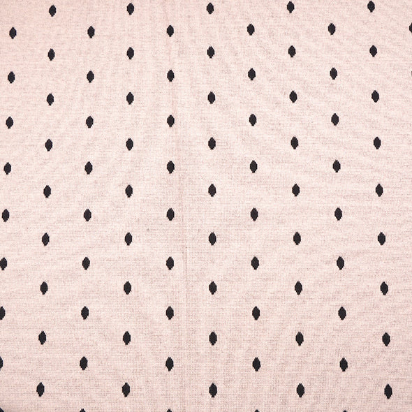 Fairtrade Bio Jacquard Missi Dots braun