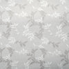 Fairtrade Jacquard Sideaux Shiny Feuilles Platine