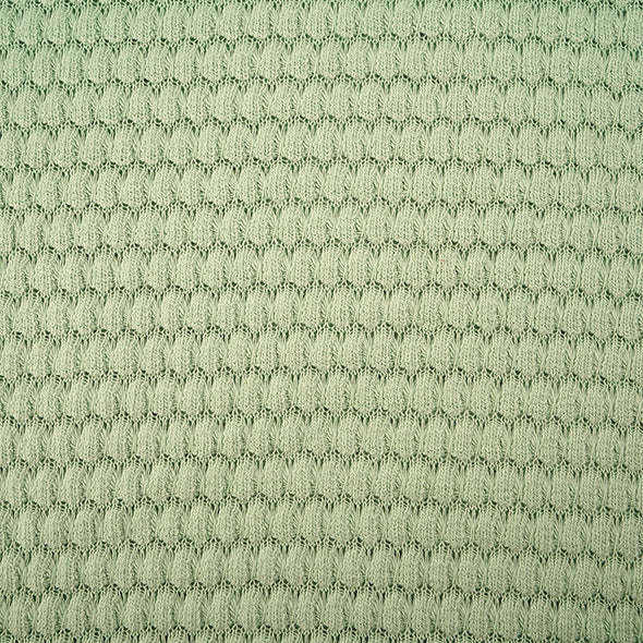 Fairtrade Oriang Summer Knit Bubbles Pastel Vert
