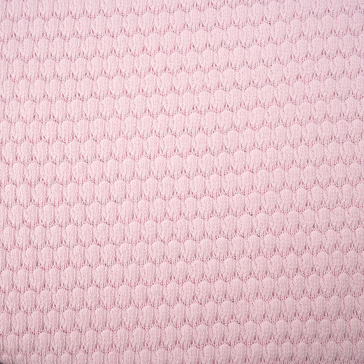 Pull d'été bio Fairtrade à bulles rose tendre (GOTS)