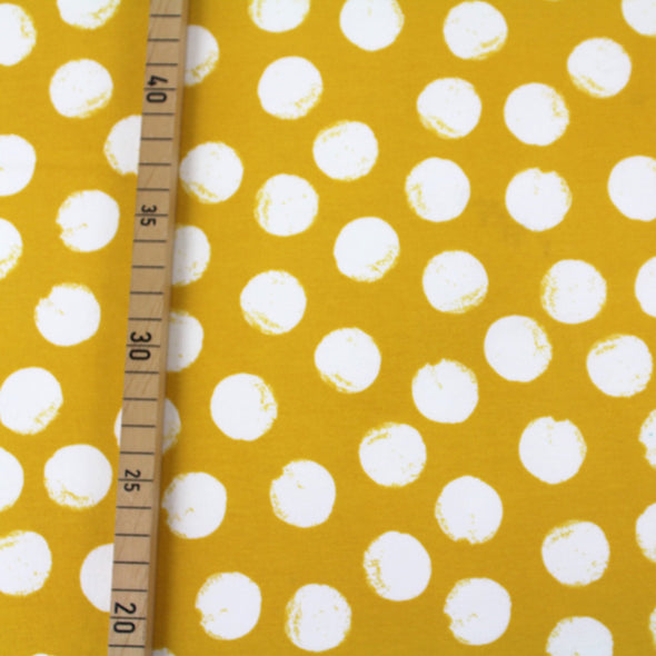 Fairtrade Bio Sweat Mellow Dots Senf