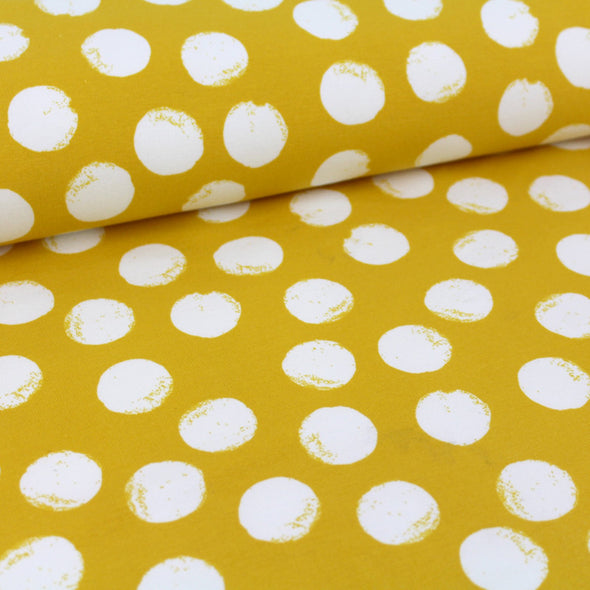 Fairtrade Bio Sweat Mellow Dots Senf