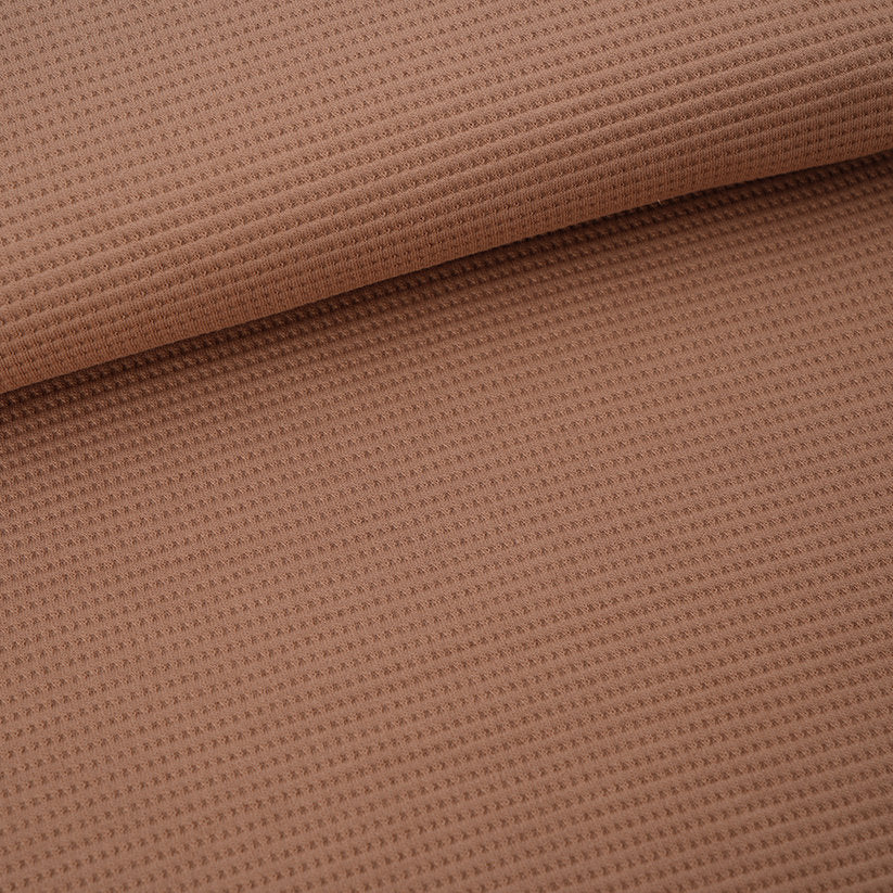 Gaufre Jacquard bio équitable au lait (GOTS)