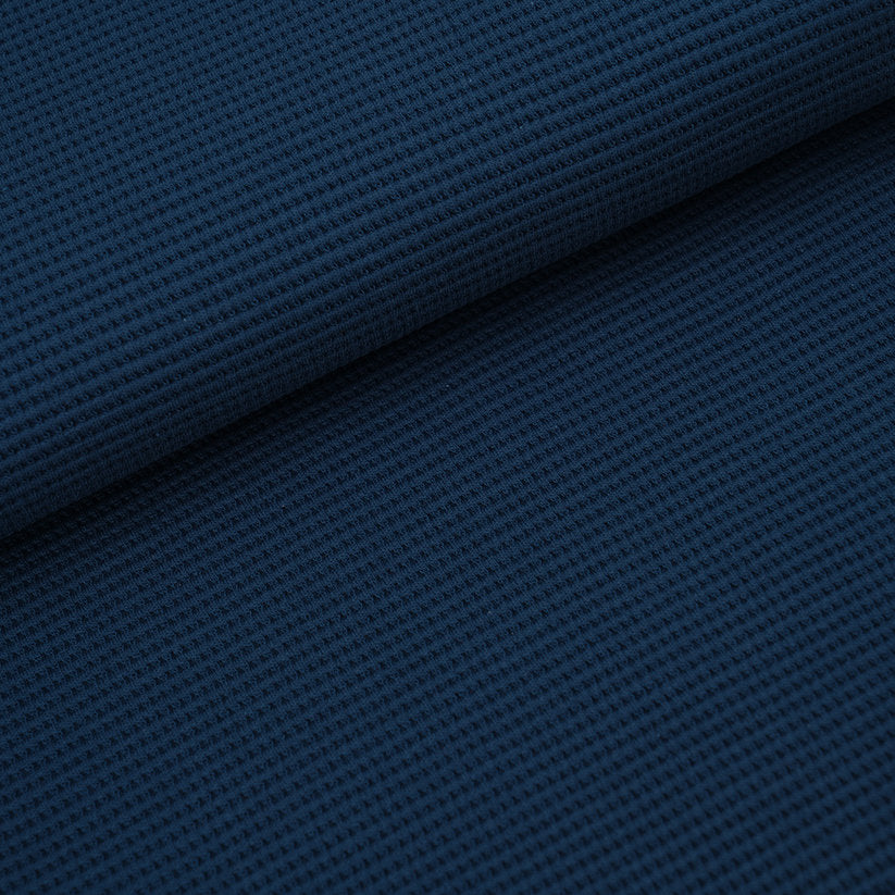 Eau jacquard gaufrée bio Fairtrade de nuit (GOTS)