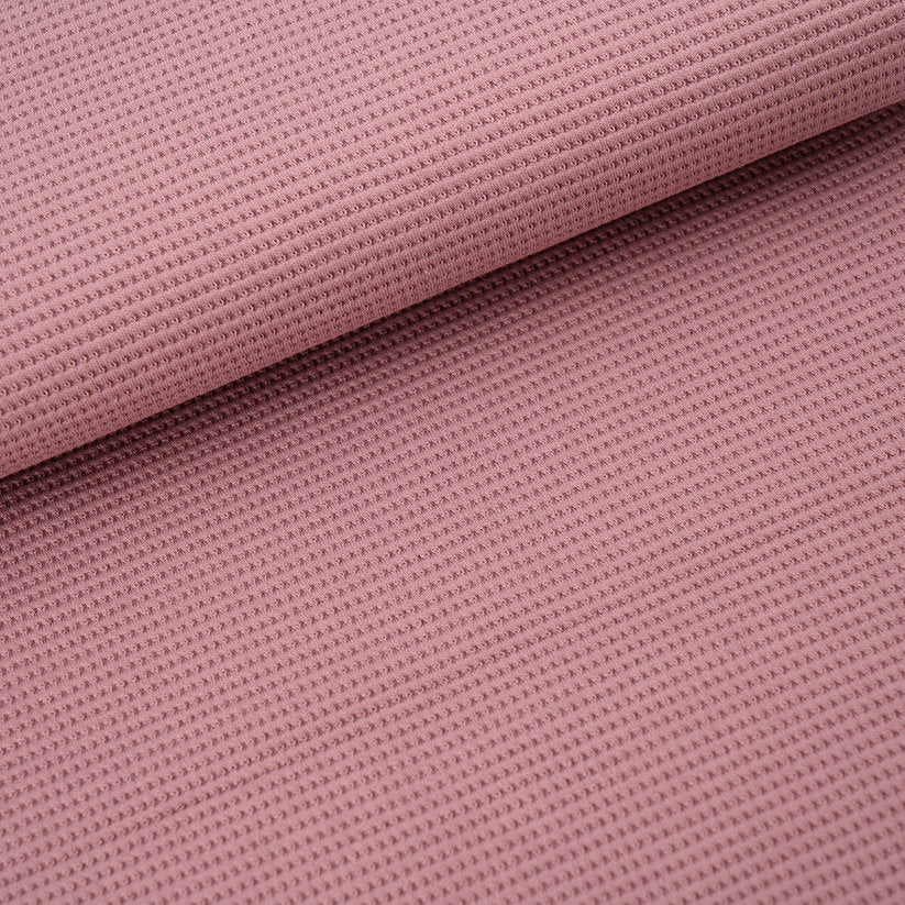 Jacquard gaufré biologique Fairtrade Woodrose (GOTS)