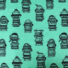 Fairtrade Biojersey Book Kids Mint