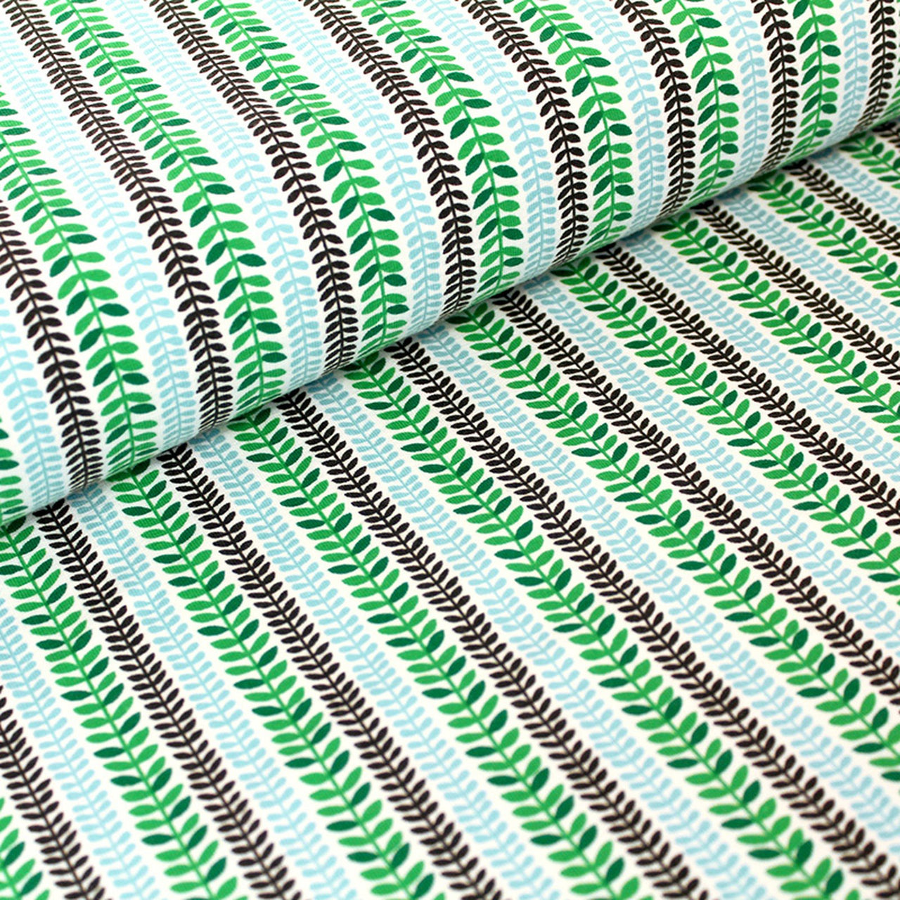 Jersey bio équitable Cool Jungle Leaves (GOTS)