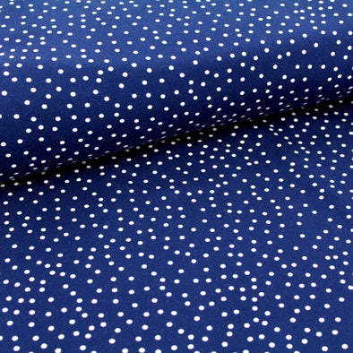 Fairtrade Biojersey Dotties Marine