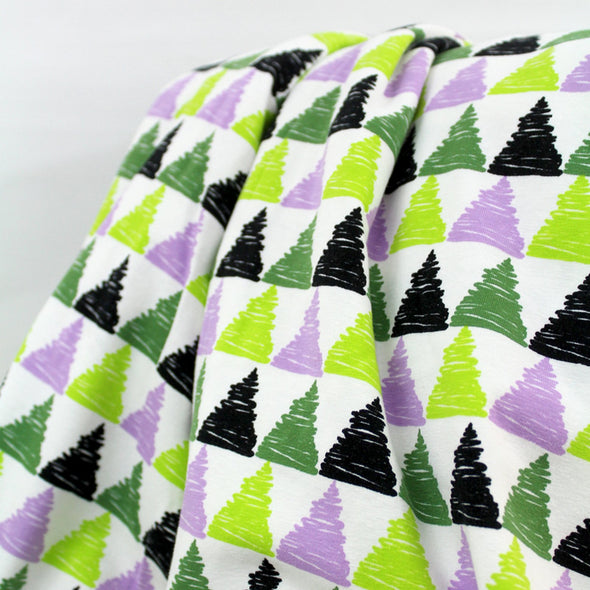 Fairtrade Biojersey Drago Triangles rosa (GOTS)