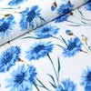Fairtrade Biojersey Kornblumen