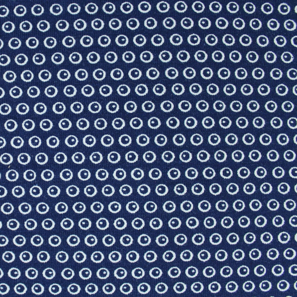Fairtrade Biojersey Kuller Marineblau