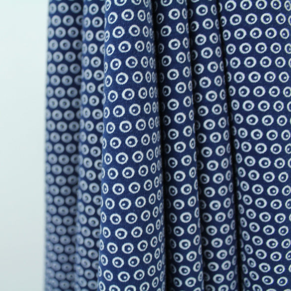 Fairtrade Biojersey Kuller Marineblau