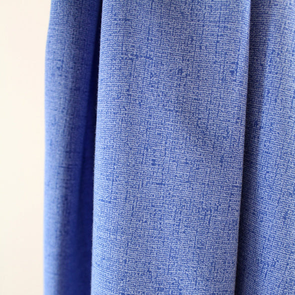 Fairtrade Biological Jersey Linen Optical blue