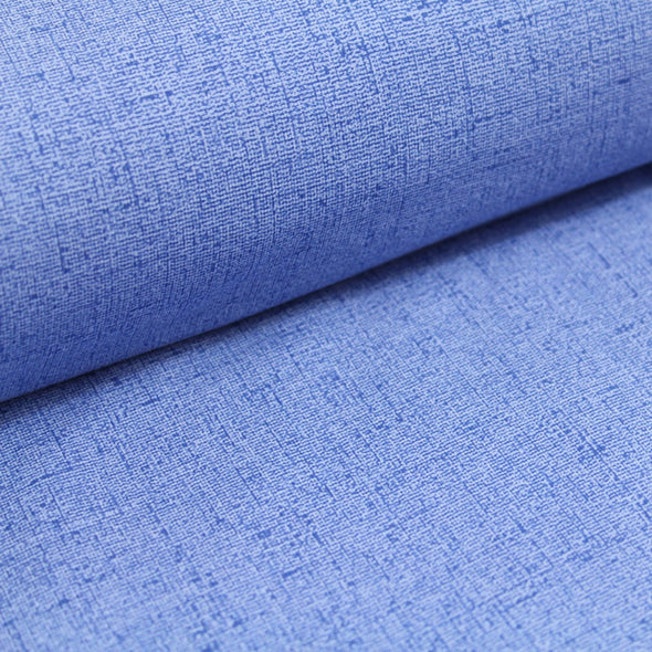 Fairtrade Biological Jersey Linen Optical blue