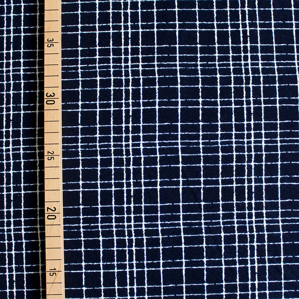 Fairtrade Biojersey like a grid