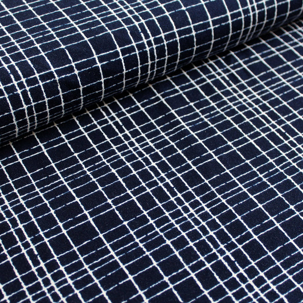 Fairtrade Biojersey like a grid