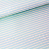 Fairtrade Biojersey Strip Classic Blue Vanilla bleue