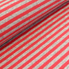 Fairtrade Biojersey Streifen Selection Koralle melange