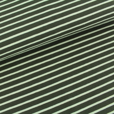 Fairtrade Biojersey ruban Classic Olive
