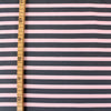 Fairtrade biojersey dark grey Stripe Selection