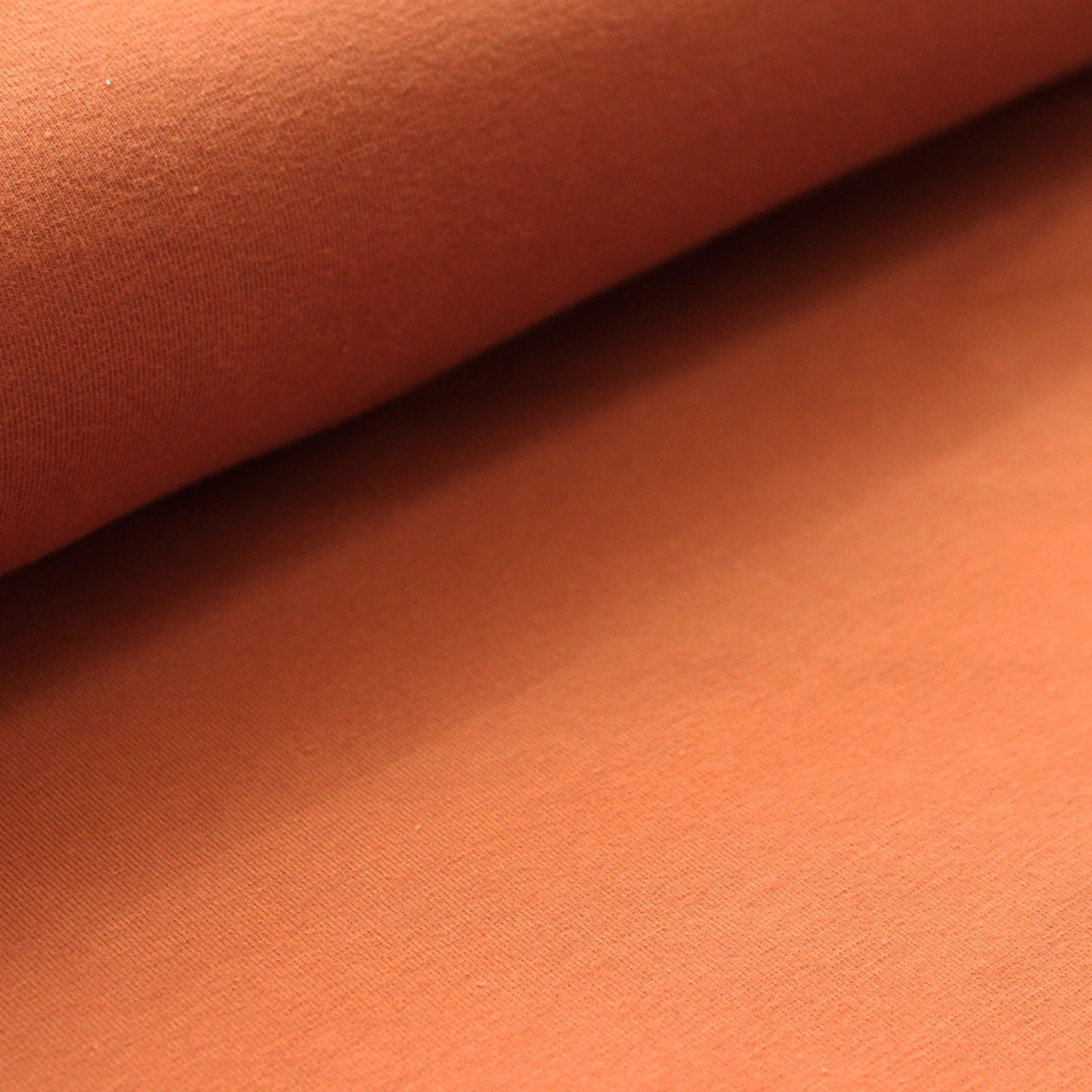 Fairtrade Biojersey uni karamell (GOTS)