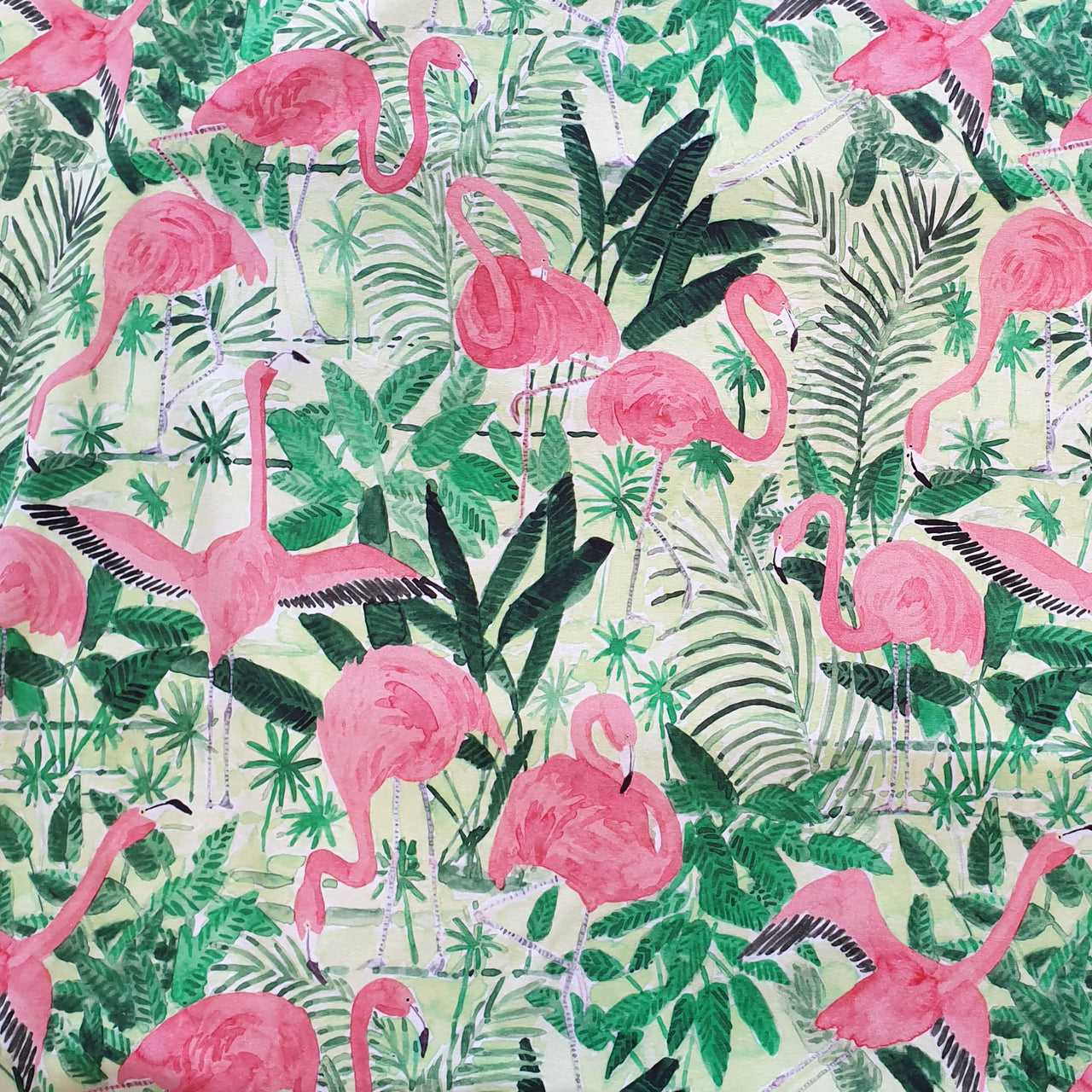 Jardin Flamingo Jersey bio équitable