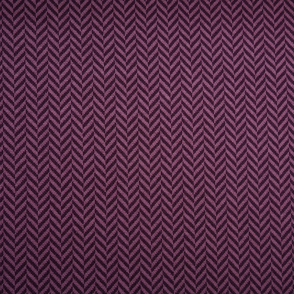 Fairtrade Bio Jacquard Fishgraits Prune